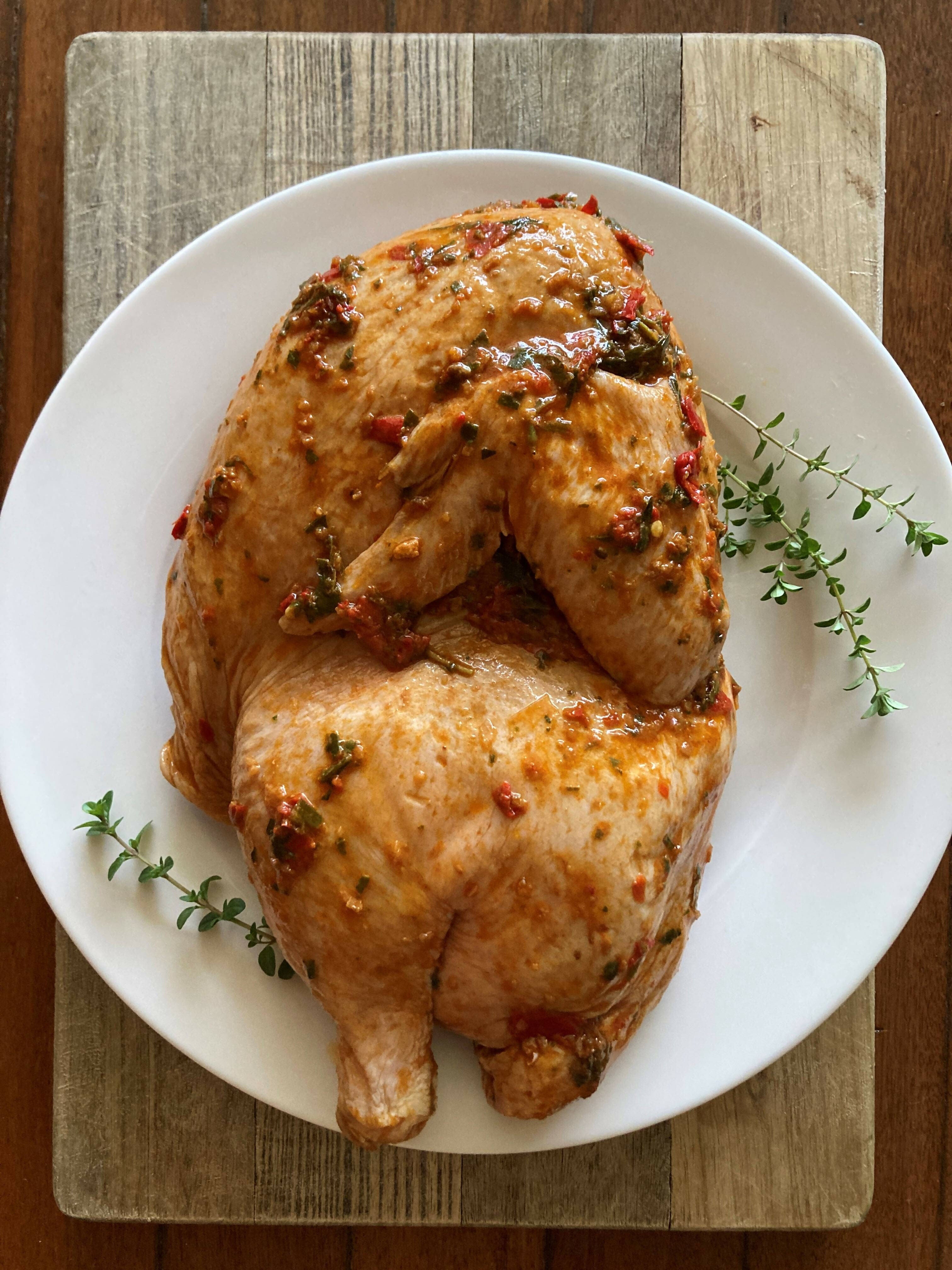 Peri Peri Chicken - Marinated & BBQ Ready-Levenvale Farm