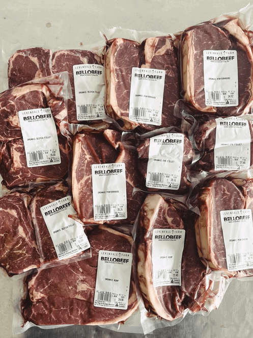 "STEAKS" Bello Beef Box 4.6kg-Levenvale Farm