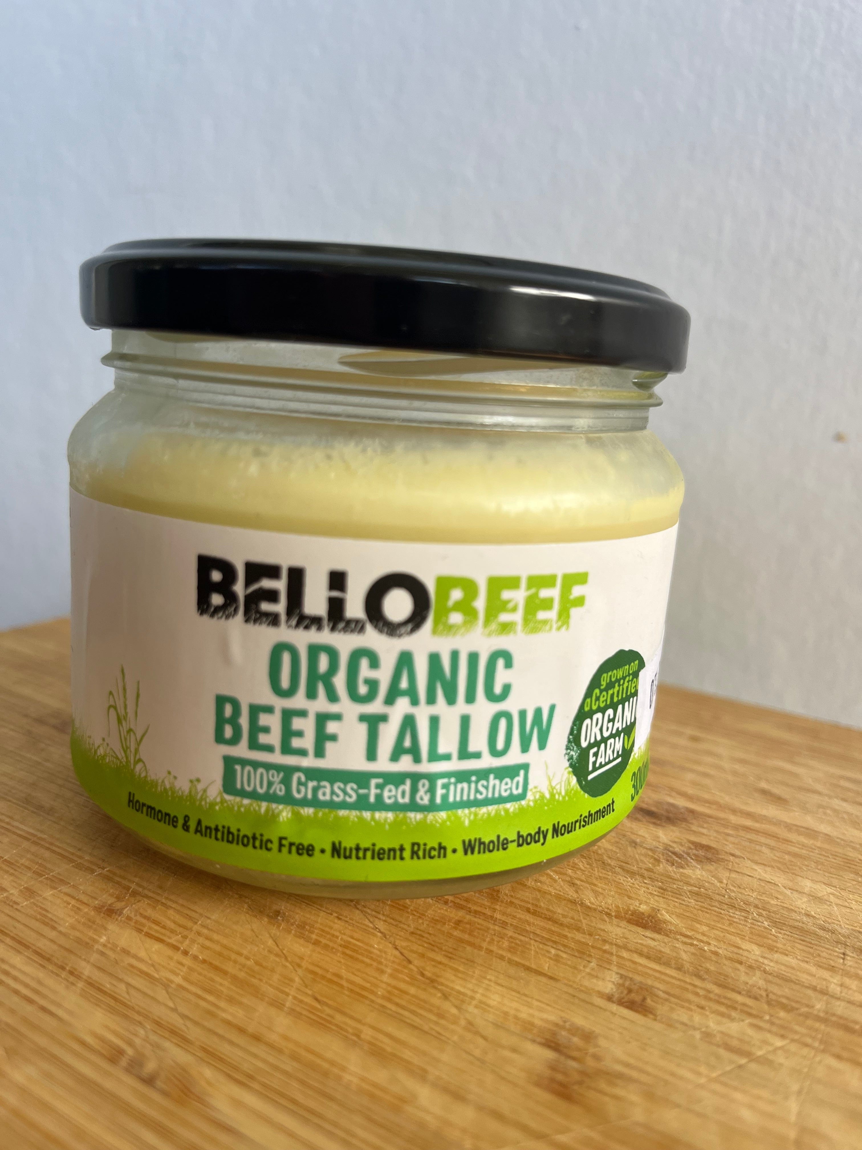 Bello Beef 300ml (Glass Jar) Organic Tallow
