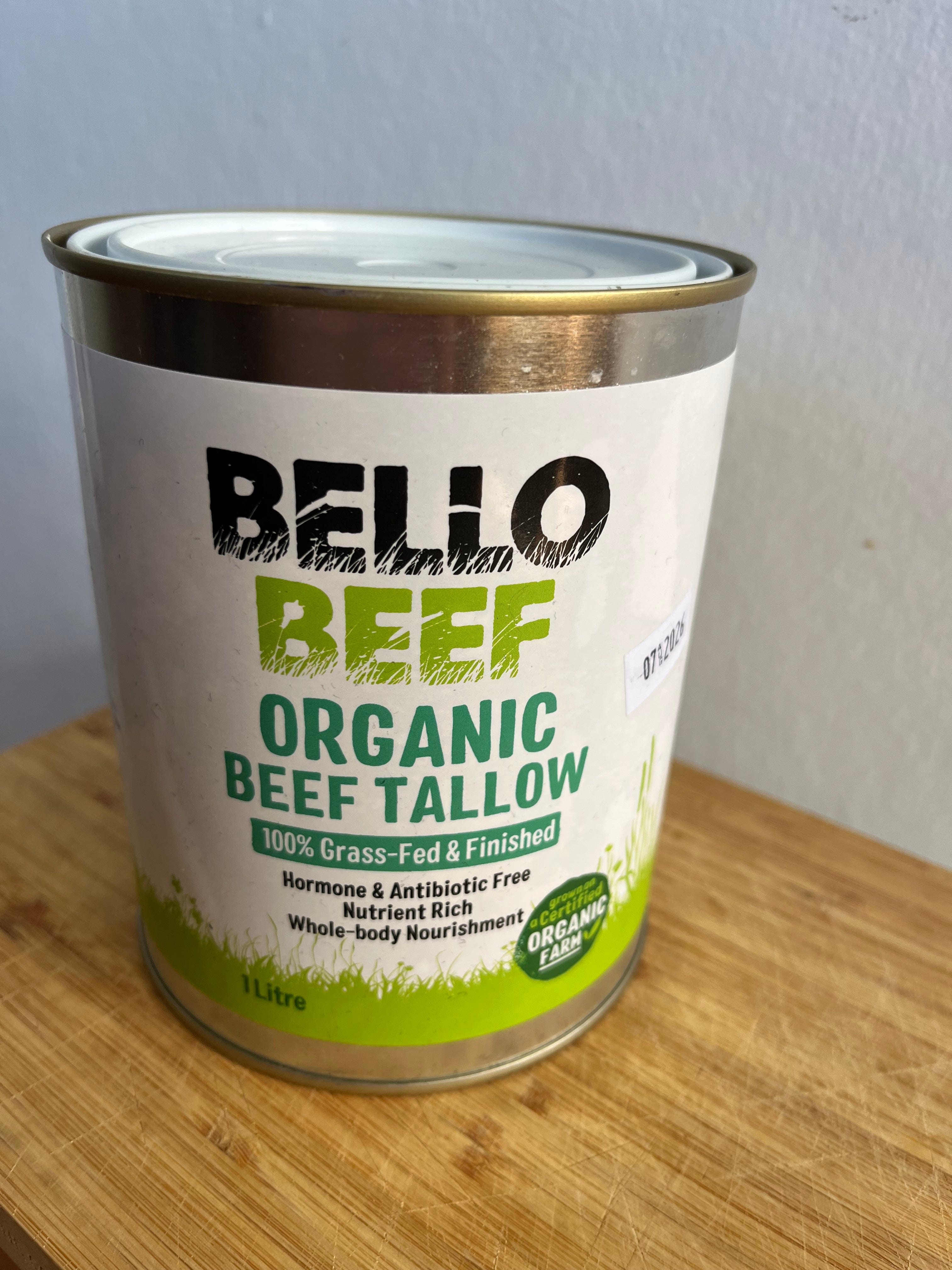 Bello Beef Organic Tallow