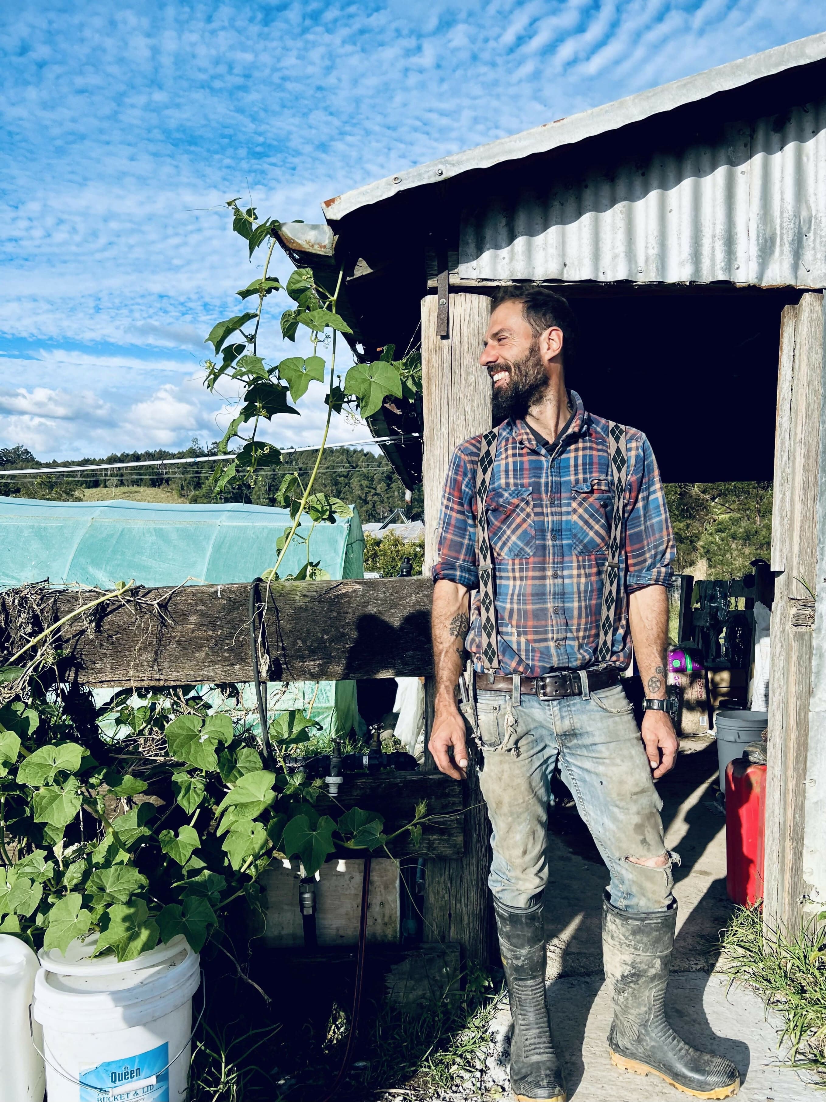 The Patch Organics Event Walk & Talk With The Italian Farmer on Permaculture