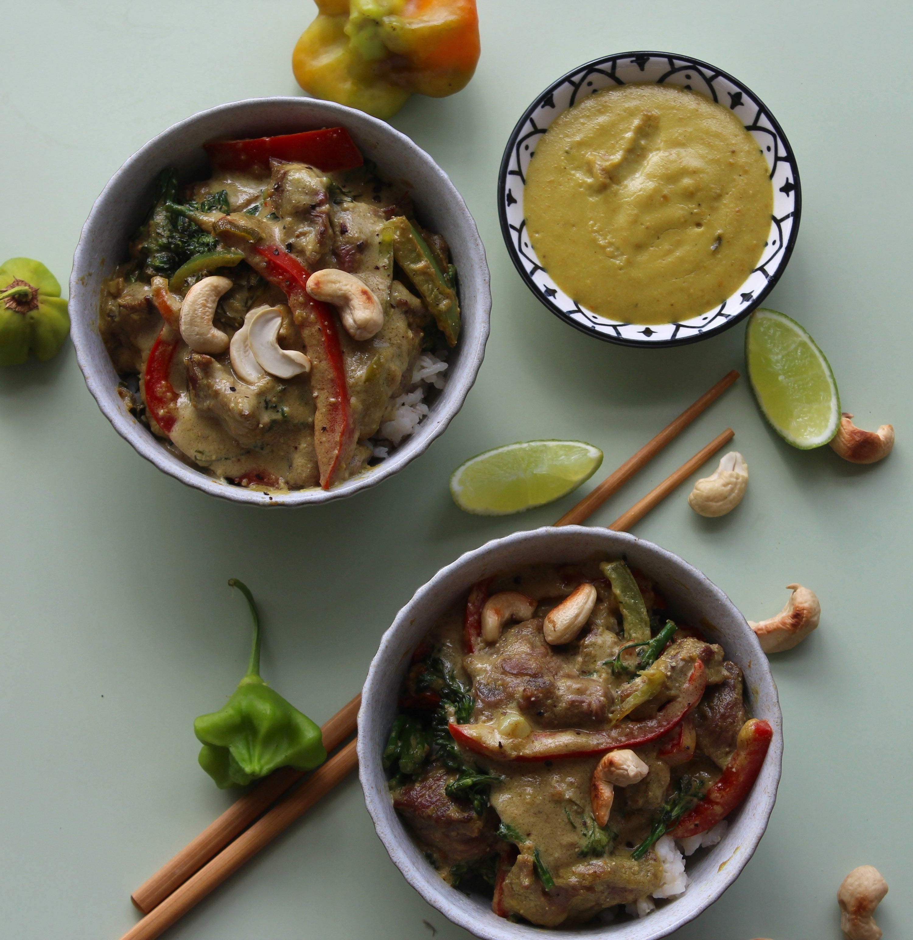 Cashew Turmeric Beef Curry-Levenvale Farm