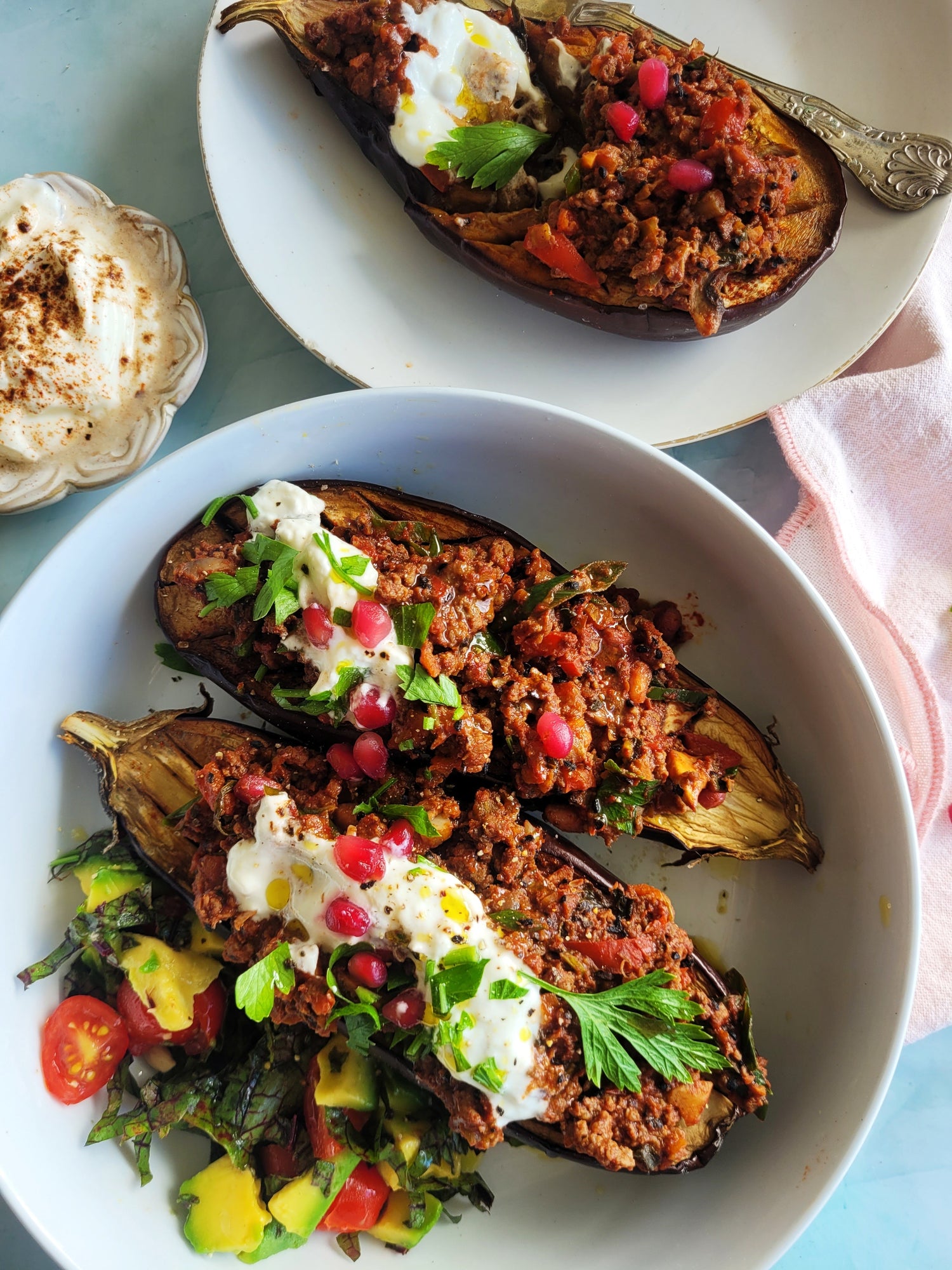 Stuffed Eggplants with Moroccan Heart Mince-Levenvale Farm