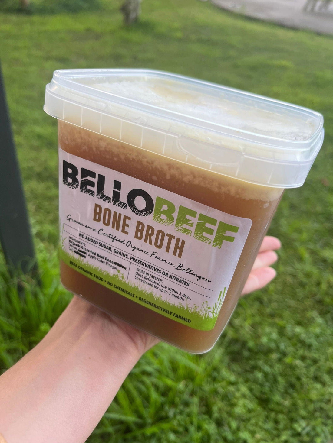 Organic Beef Bone Broth-Levenvale Farm