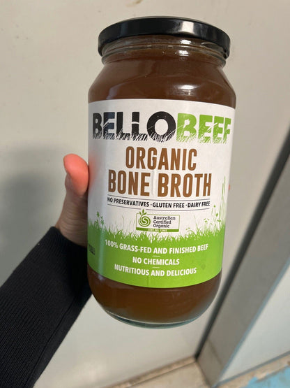 Organic Beef Bone Broth-Levenvale Farm