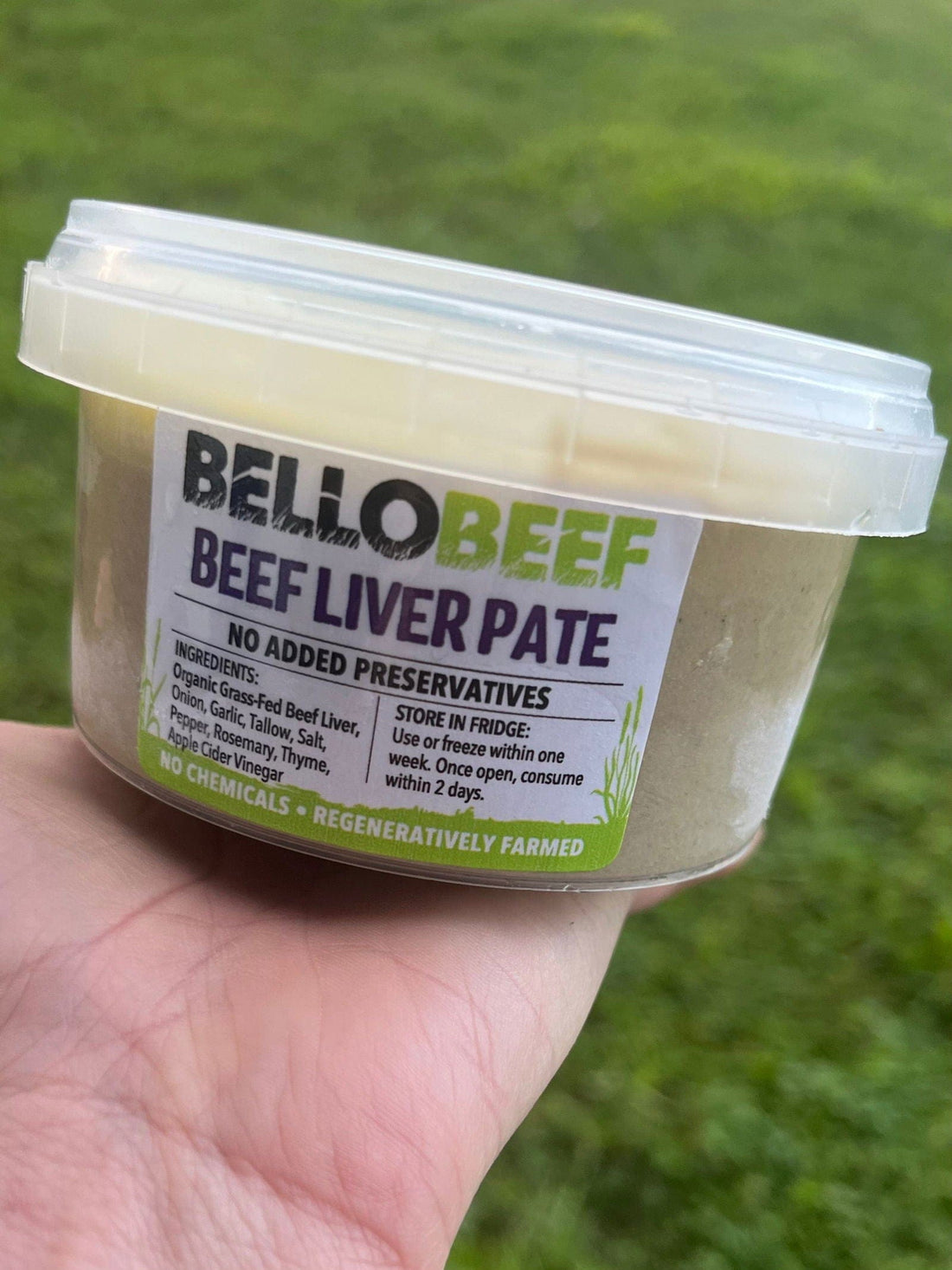 Organic Beef Liver Pate-Levenvale Farm