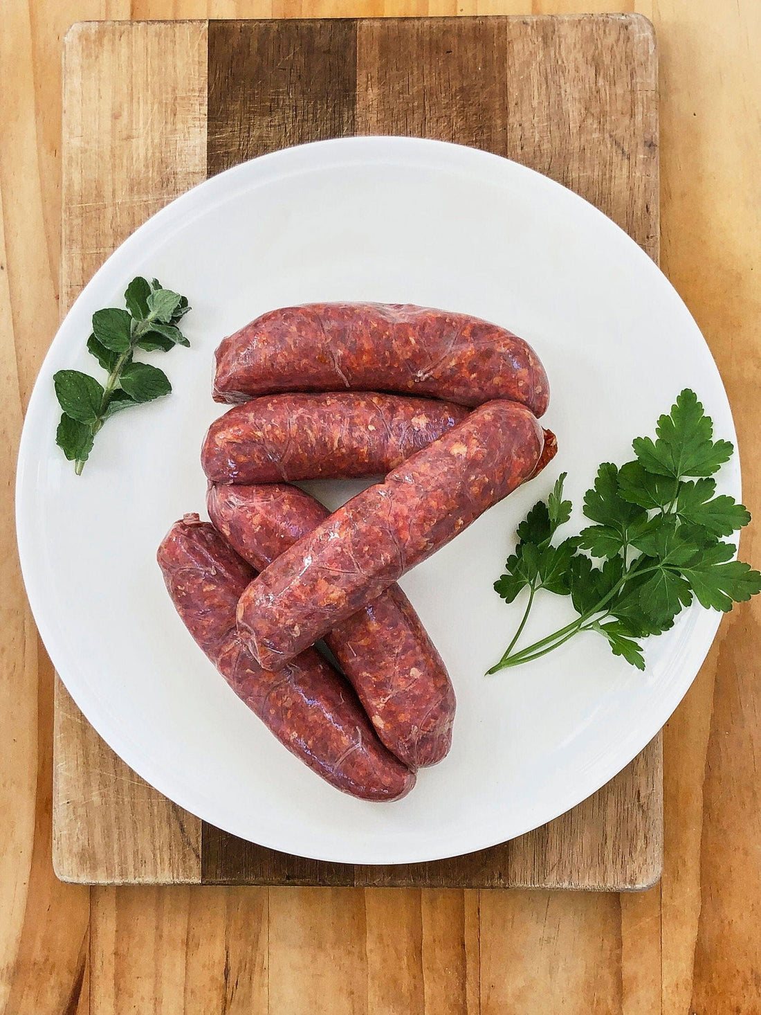 Organic Beef Sausage (Italian)-Levenvale Farm