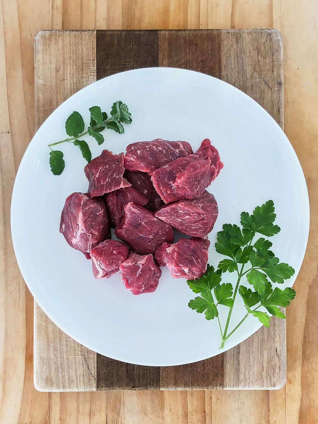 Organic Diced Beef-Levenvale Farm