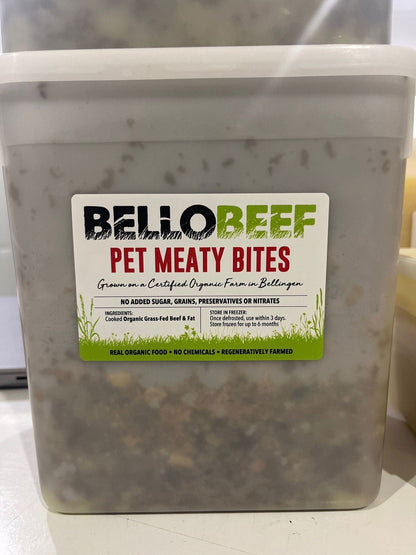 Organic Pet Meaty Bites-Levenvale Farm