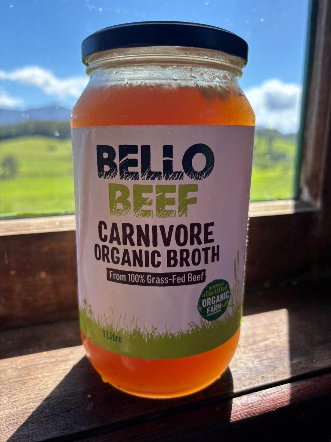 Organic Carnivore Beef Bone Broth 1L