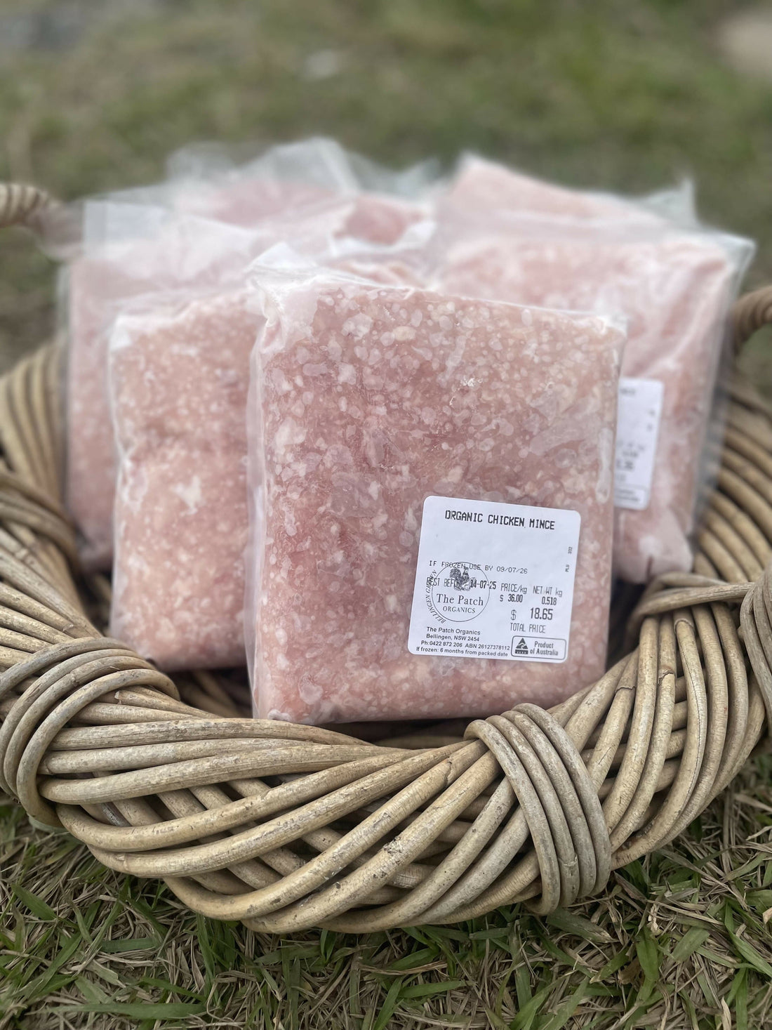 The Patch Organics Chicken Organic Chicken Mince - Full Flavour